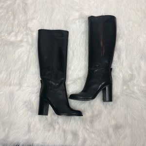 Kate Spade ‘Baina’ Black Knee High Boots NEW